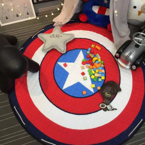 Play Mat Round Carpet (Captain America)