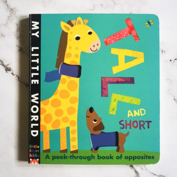 Children’s Book: Tall And Short – A Peek Through Book Of Opposites