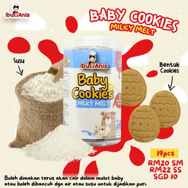 Ibu Anis Baby Cookies Milky Melt