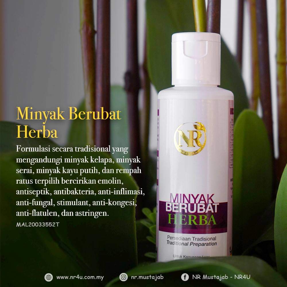 NR Minyak Berubat Herba 120ml