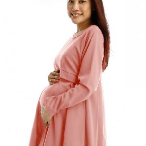 Maternity Nursing Blouse (Light Pink)