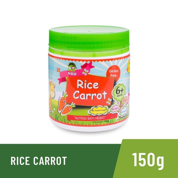 NBH Rice Carrot 150g