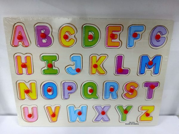 Wooden Puzzle Letters ABC