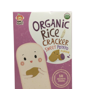 Apple Monkey Organic Rice Cracker Sweet Potato