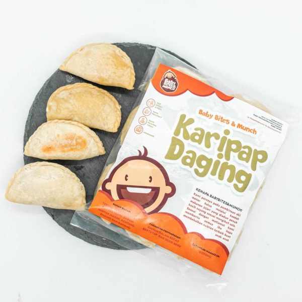 Baby Bites & Munch Karipap Daging 12m+ (12pcs)