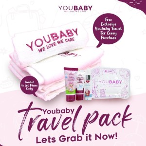 VDRN Youbaby Baby Travel Kit (Cream+ Serum+ Shower Gel 30ml)