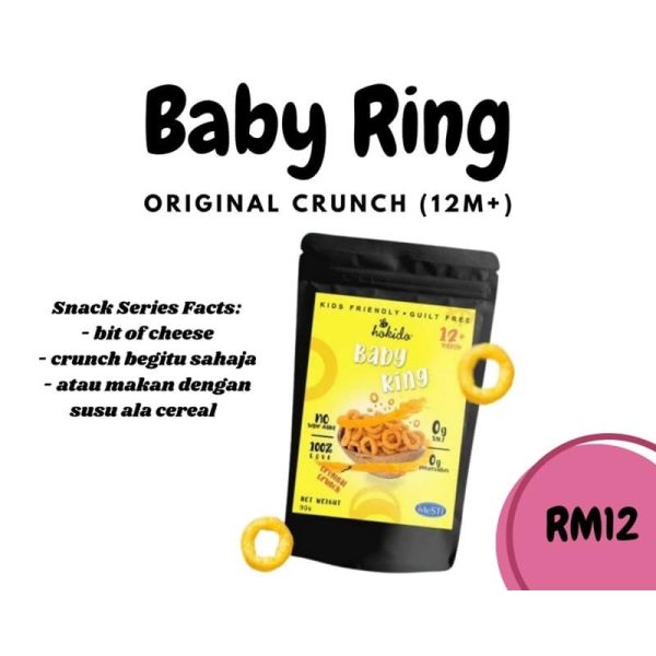 Hokido Baby Ring (Original Crunch) 12m+ 90g