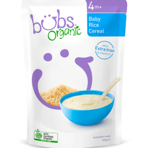 VDR Bubs Organic Baby Rice Cereals 125g