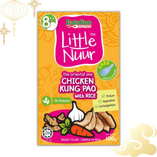 Eatalian Express Little Nuur Chicken Kung Pao with Rice 100g
