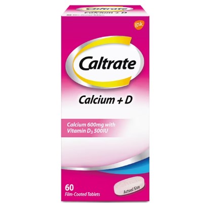 Caltrate Calcium +D 60’s (Pink)