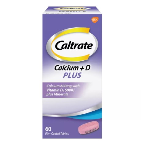 Caltrate Calcium +D Plus 60’s (Purple)