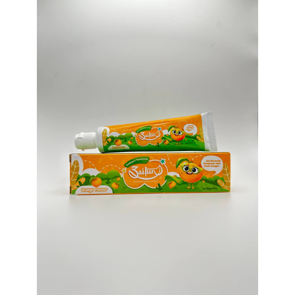 Zaitun Kids Toothpaste 40g – Orange